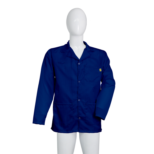 Standard ESD Smock Waist Length CleanStat AD | Estatec